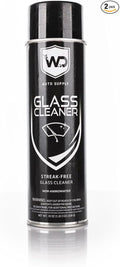 Glass Cleaner - Ammonia-Free, Streak-Free Automotive Window & Mirror Spray - 2 Pack