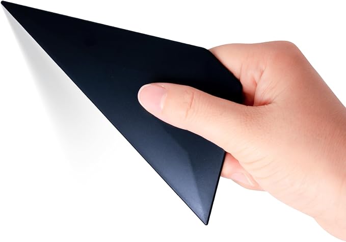 FOSHIO 3 in 1 Small Squeegee Window Tinting Tools, Triangle Car Wrap Vinyl Tucking Tool, for Wrapping, Wallpaper Smoothing, Window Film Application Kit