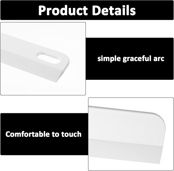 Silicone Mini Sink Squeegee, Small Squeegees for Sink, Multifunctional Kitchen Sinks Squeegee for Glass, Mirror, Kitchen, Car Window Cleaning
