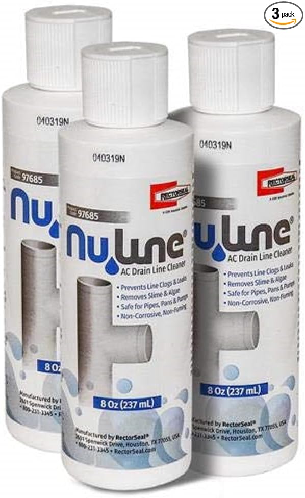 (3)-Pack, The 'Original' AC Line Drainline Buildup Remover Air Conditioner Condensate