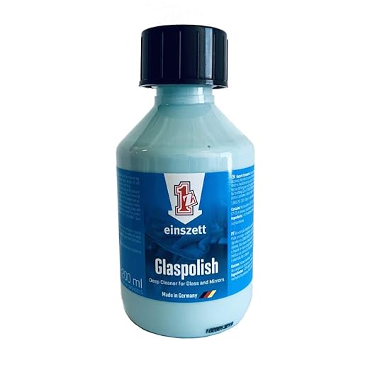 nextzett Glass Polish - Polish for Water Spots, Tree Sap, Bug Residue, and Road Film Removal - Automotive and Household Glass Care - 6.8 fl oz