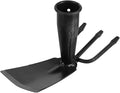 ARTIBETTER Garden Hoe Tool 8 Inch Steel Hollow Hoe with Wooden Handle for Weeding and Soil Loosening Lightweight Hand Gardening Tool for Lawn and Patio
