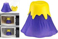 Microwave Oven Cleaner Steam Volcano Shape Home Kitchen Gadget Cleaning Tool Kitchen Cleaners