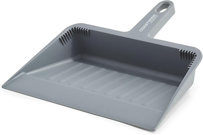 Professional 11.9" Heavy Duty Dustpan, Gray