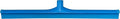 SPARTA 24" Floor Squeegee Replacement Head, Seamless Rubber with Rust-Free Plastic Frame for HACCP Compliance, Heavy-Duty Industrial Use, Thermoplastic Rubber, 24 Inches, Blue