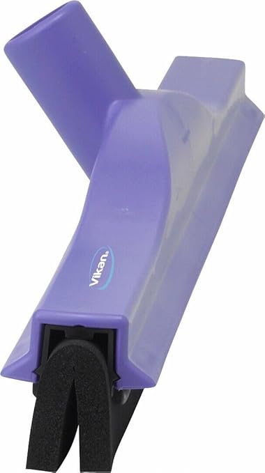 Vikan 77548 Squeegee,Fixed Head,Floor,24",PP/RB,Purple