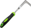 1 Pieces Hand Weed Puller Tool, Stainless Steel L Shape Garden Weed Remover Tool, Garden Weeder Tool for Lawn Farmland Transplant Gardening Plant Tool