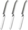Crevice Cleaning Brush Bathroom Tile Groove Gap Cleaning Brush Premium Crevice Cleaning Tool Aluminum Support with 15° Angled Head-Grout Thin Brush,Kitchen & Bathroom Tool (3PCS)