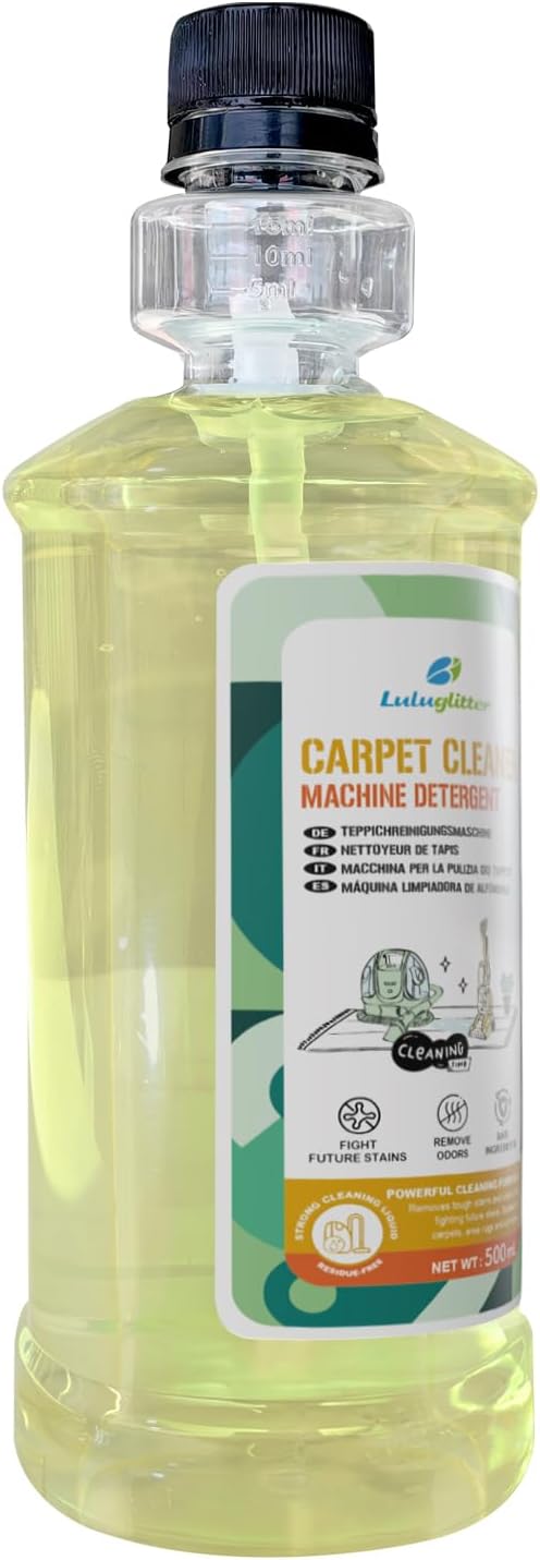 Carpet Machine Cleaner Deep Clean Refresh Concentrated Stain and Odor Remover Full Size Carpet Cleaner Machine Formula Compatible with Bissell and other
