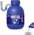 Pipe Bobo Drain Cleaner for Kitchen Sinks, Professional Drains Clog Remover, Powerful Pipes Dredging Agent for Kitchen Sinks, Shower Drains, Tubs, Dissolves Blockages, 300G/10.6OZ