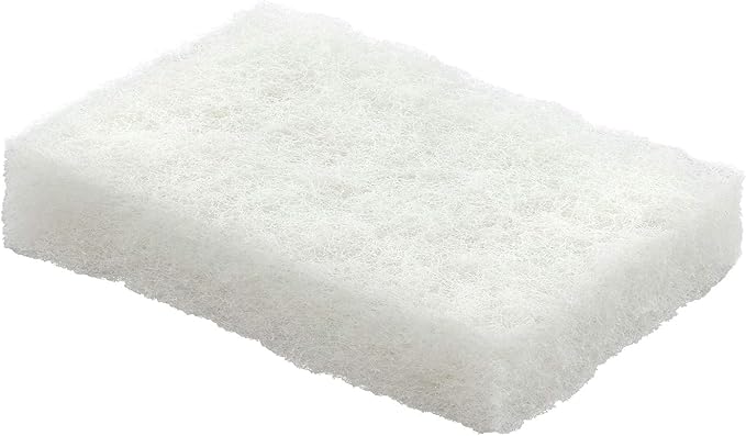 Royal White Fine Scouring Pads, 3.5 Inch x 5 Inch, Package of 40