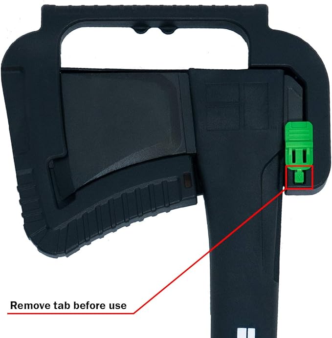 Hooyman Splitting and Chopping Axes, and Splitting Maul with Heavy Duty Construction, V Grind Blade, Ergonomic No-Slip H-Grip Handle, and Sheath for Gardening, Hunting, Camping, Firewood, and Outdoors