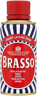 Brasso Liquid Metal Brass Copper Chrome Polish 175Ml