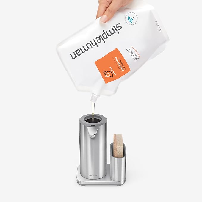 simplehuman Rosemary Thyme Dish Soap Refill Pouch, 34 Fl Oz.