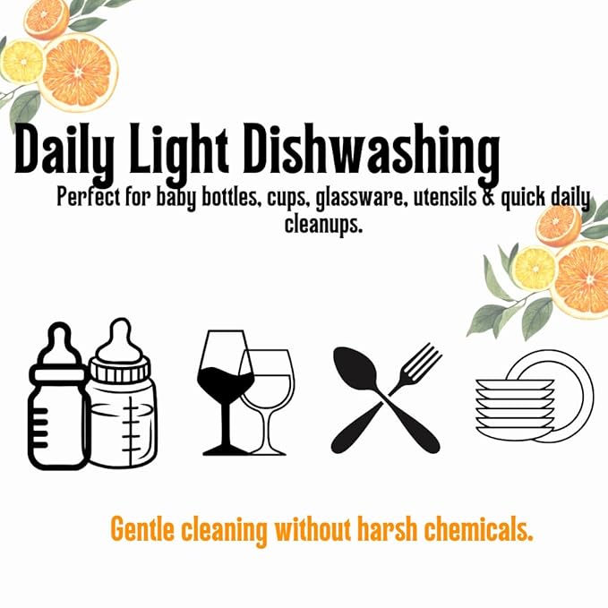 KELEBS 2 Dish Soap Bars | Citrus Essential Oil Formula | Natural & Organic Ingredients | Gentle on Hands | For Plant-Based Kitchens & Light Dishwashing | Biodegradable | No Overpour | Value Pack