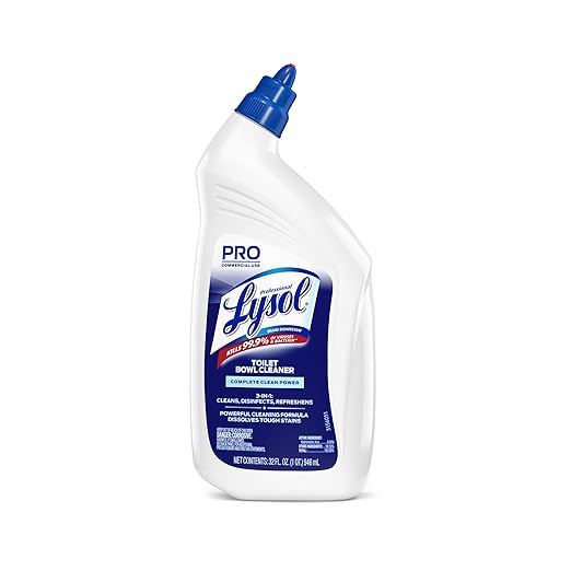 Lysol 74278 Professional Disinfectant Toilet Bowl Cleaner, 32 oz