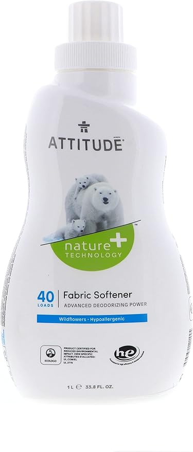 Attitude Fabric Softener, Wildflowers 33.8 fl. Oz (1)