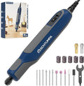 Rotary Tool Kit, Corded Rotary Tool, 4 Variable Speed, 10000-22000RPM, Lightweight, for Sanding, Engraving, Polishing, Grinding, Drilling, Carving, and Jewelry Making