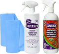 FOLEX Carpet Spot Remover & Hardwood/Floor Cleaner Bundle – Removes Pet Stains, Grease, Red Wine, Food & More – Bundle of Two 32 oz Bottles + 2 Reusable Cleaning Cloths