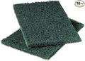 9" X 6" Multipurpose Cleaning Green Scrub/SCOURING PAD (10)