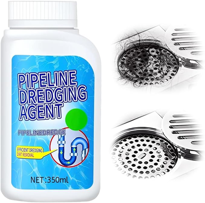 Pipeline Dredging Agent, 2025 New Powerful Powerful Pipe Dredging Agent for Bathroom Kitchen Sink And Drain Cleaner (1PC)
