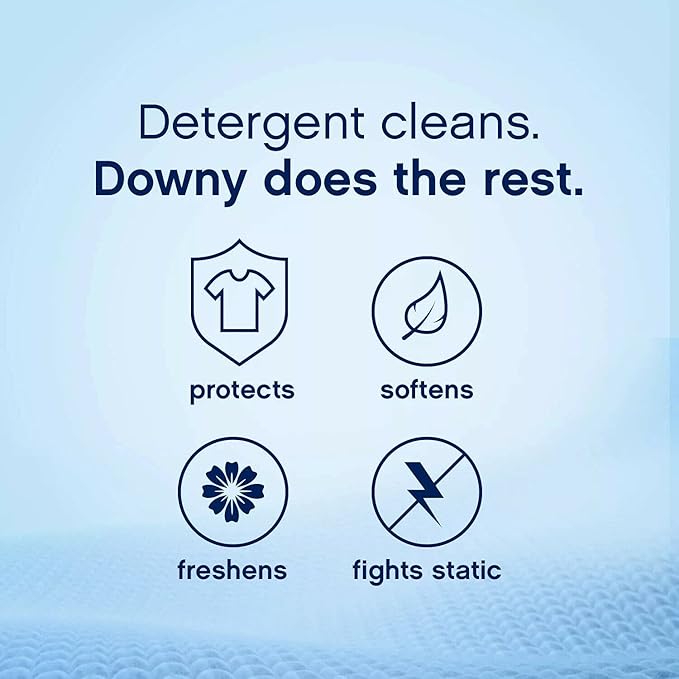 Downy Ultra Concentrated HE Fabric Softener, April Fresh, 165 FL - 244 Loads