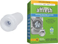 Whirlpool 63580 Liquid Fabric Softener Dispenser, White & Affresh Washing Machine Cleaner, Cleans Front Load and Top Load Washers, Including HE, 6 Tablets