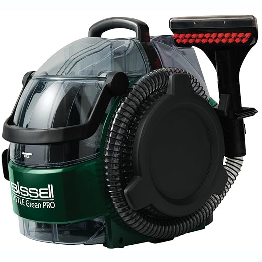 BiSSEll Little Green Pro Commercial Spot Cleaner BGSS1481 & Bissell Spot & Stain with Febreze Freshness Spring & Renewal Formula, 7149, 32 Ounces