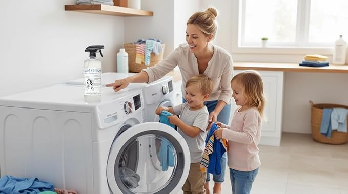 Fred's Fine Cleaning Center Ultra-Powered Enzyme Stain Buster for Carpet, Laundry, and More, Quart Size