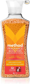 Method Fragrance Booster, Ginger Mango, Keeps Clothes Fresh For Up to 12 weeks, 14.8 Ounces (Pack of 6)