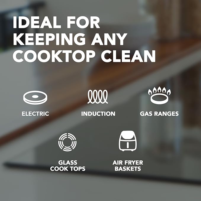 Weiman Cooktop Cleaner Paste, Easily Remove Burned-On Food, Grease and Watermarks, Leaving Your Glass Cook Top Sparkling