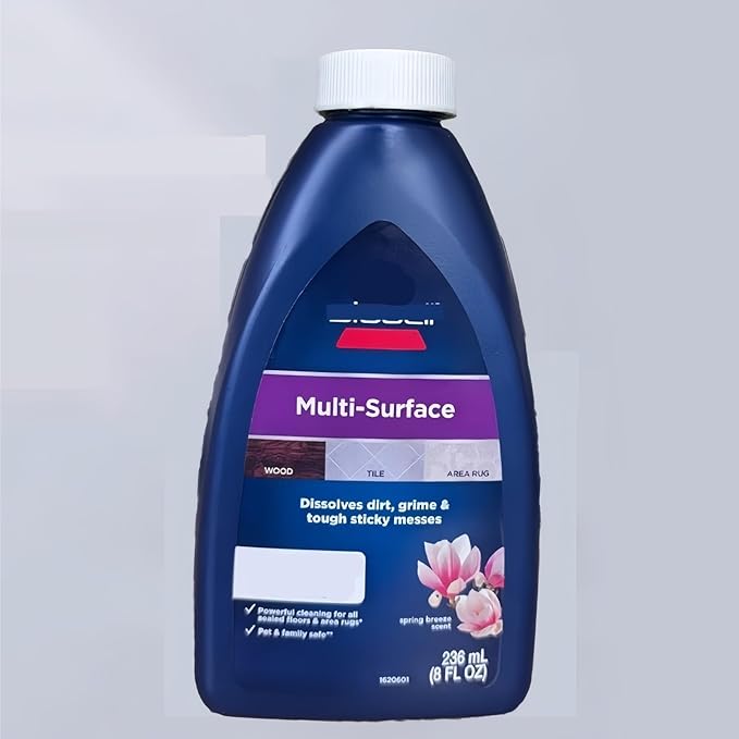 Handheld vacuum cleaner Original Carpet cleaning solution. Compatible with BISSELL. Fabric Cleaning Machine Stain Remover 1558Z 4720Z 2765Z 2225Z 3598Z 3641Z 1383 3548(236ML SET A 1PCS)