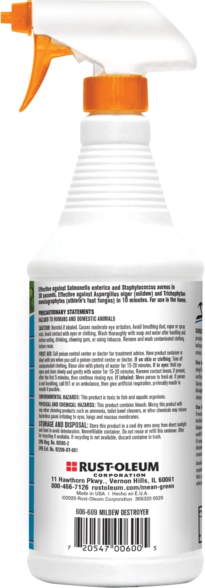 Mean Green Mildew Destroyer with Bleach 32 FL. OZ