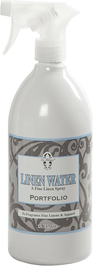 Le Blanc® Portfolio Linen Water – Luxury Spray for Refreshing Textiles and Apparel- 32 oz. (1 pack)