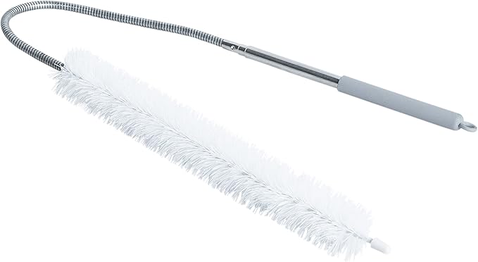 Dryer Vent Brush, Flexible Lint Remover Cleaning Tool, Sturdy Telescopic 29-Inch Handle, Head Bends 180 Degrees, Reduces Drying Time and Extends Dryer Life, 2 Pack