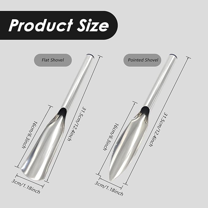 Dig and Potting Scoop Planting and Gardening Hand Digging Tools Stainless Steel Garden Shovel and Soil Sifter and Transport Set