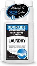Odorcide Concentrated Fresh Linen Scent Laundry Odor Eliminator for Strong Odor, All Laundry Uses – Safe, Non-Enzymatic Odor Neutralizer – Laundry Odor Remover for Smoke, Sweat & Pet Odors (16oz)
