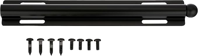 12" Valet Rod Standard for Closet (Matte Black)