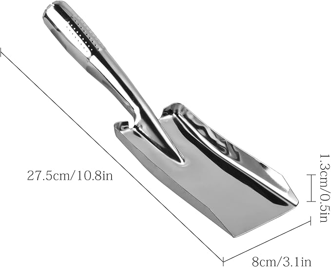 Garden Trowel Stainless Steel Hand Shovel, Small Shovels for Gardening, Gardening Hand Spade Tool for Planting, Transplanting, Weeding, Digging