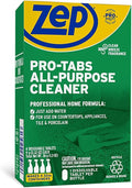 Zep PRO-TABS All Purpose Cleaner Dissolvable Tablets - 4 Tablets - ZUAPCTAB Just Add Water! Environmentally Friendly