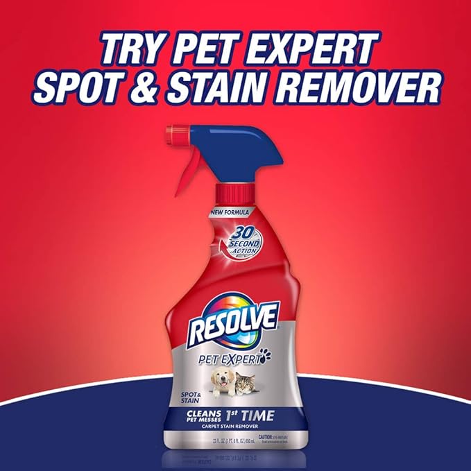 Resolve Carpet Triple Oxi Advanced Carpet Stain Remover, 22 Ounce (Pack of 2)