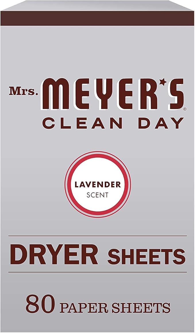 Mrs. Meyer's Clean Day Dryer Sheets (Lavender, 2 Pack, 160 Count)