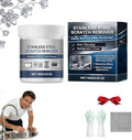 Stainless Steel Scratch Remover Kit, 50% Faster 3-Step Metal Repair and Polishing Paste for Kitchen Sink, Fridge, Oven and Appliances, All-Purpose Stainless Steel Restorer Lasting Protection (1Pcs)