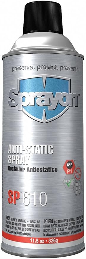 Anti Static Spray, 11.5 oz, Net 11.25 oz