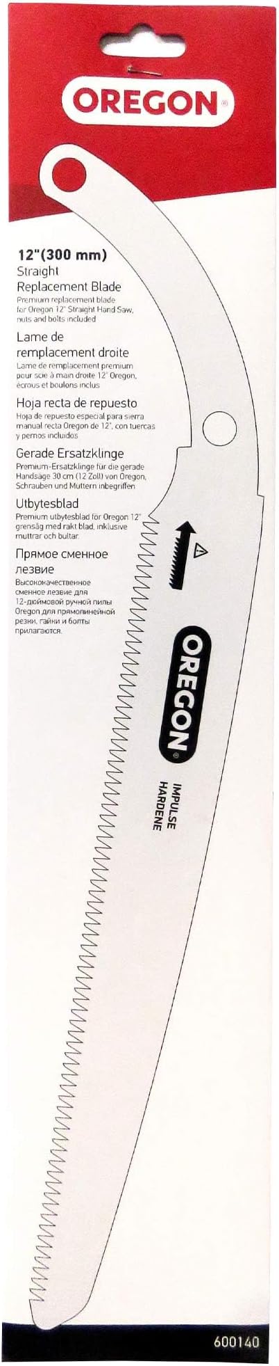 OREGON 600140 Straight Replacement Blade for 12 Inch Arborist Hand Saw