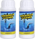 Powerful Sink Drain Cleaner - Fast Foaming Pipeline Dredging Agent for Kitchen Sink,Bathroom & Shower,Toilet Pipes (2pcs, sky blue)