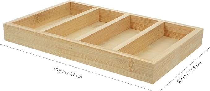 Sunglasses Organizer Tray 4-Grid Eyewear Display Box Wear-Resistant Storage Case for Men and Women Home Vanity Use
