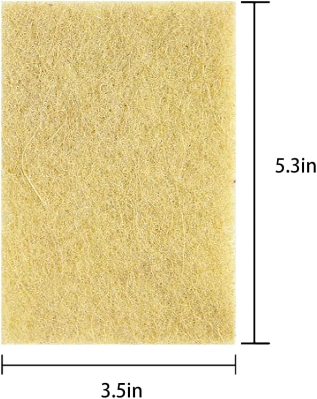 Natural Scouring Pads Biodegradable Scrubbing Pads for Kitchen Cleaning, Dishes, and Pots - Sisal hemp Fiber Scrub Pads for Dishes - Non Scratch Scouring Pads for Pots and Pans (10 Pack)