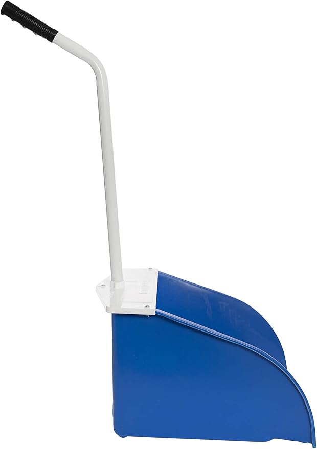 McLane Stand-Up Dust Pan, Indoor and Outdoor, Wide Mouth Dust Pan for Kitchen and Garage, (DP5)