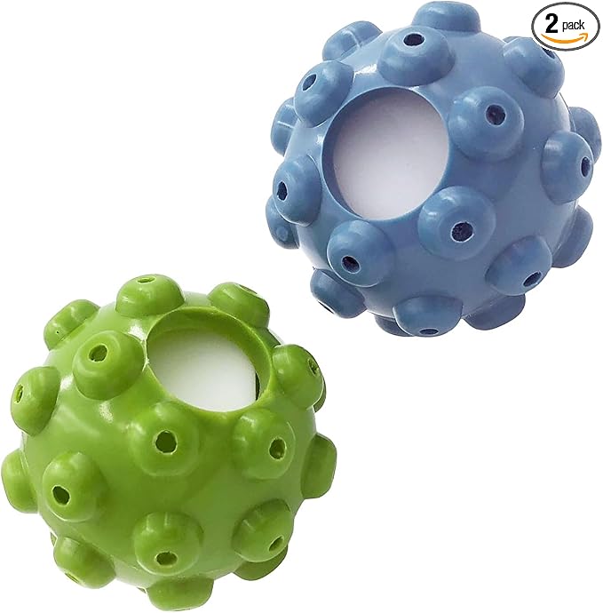 Dryer Steamer Balls Releases Steam to Create A Smooth Look to Any Laundry and Soften Clothes Set of Two